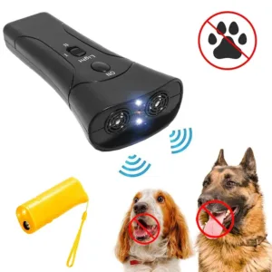 Pet Dog Repeller Anti Barking Stop Bark Training Device Trainer LED Ultrasonic Anti Barking Ultrasonic Without Battery Wholesale